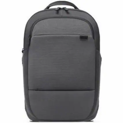 Front. Dell - Dell EcoLoop Carrying Case (Backpack) for 13" to 14" Notebook - Gray - Scratch Resistant, Bump Resistant, Knock - Gray/Clear.