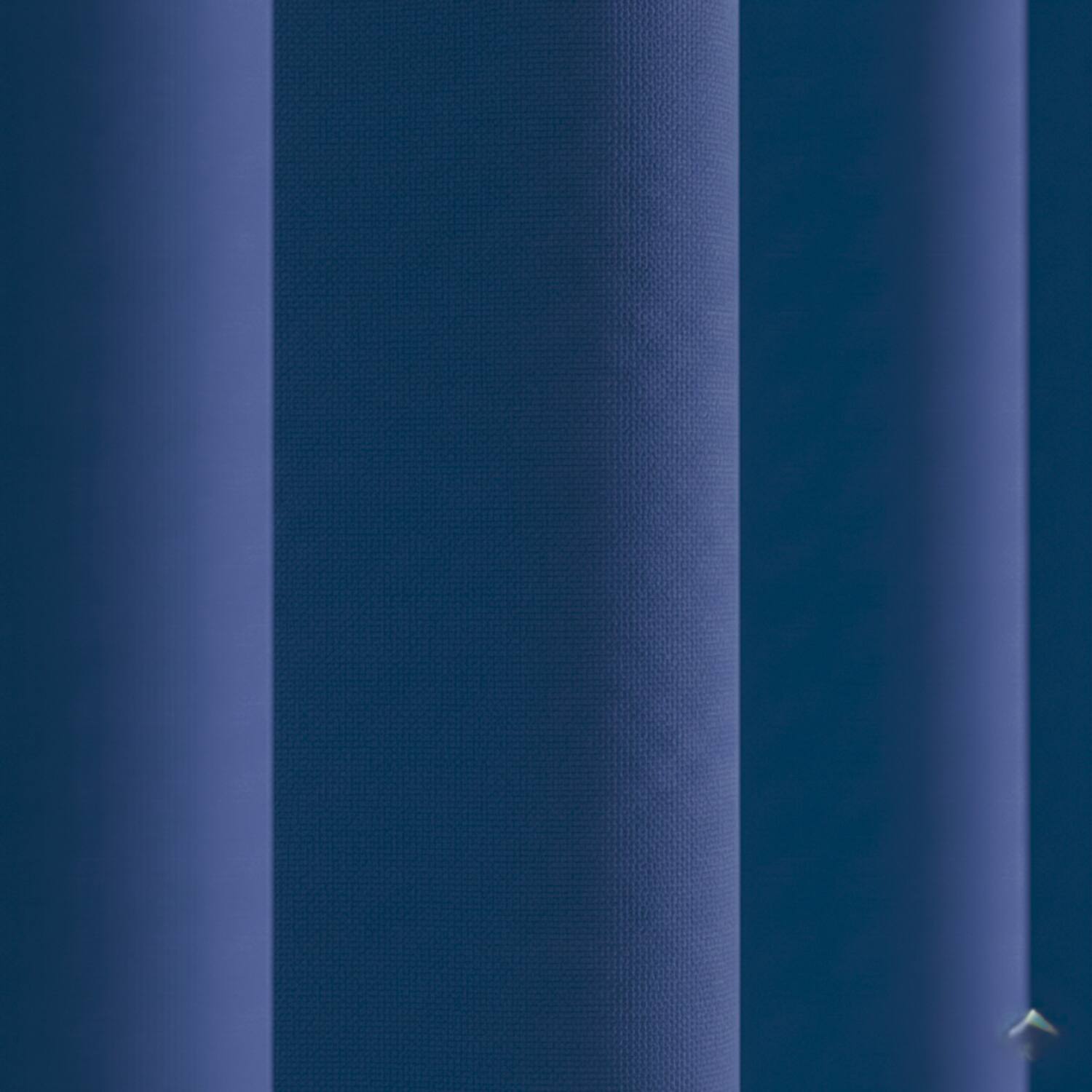 Alt View 2. RT Designers Collection - RT Designers Collection 100% Polyester Twilight Blackout Rod Pocket Curtain Panel 54" x 84" Blue - Blue.