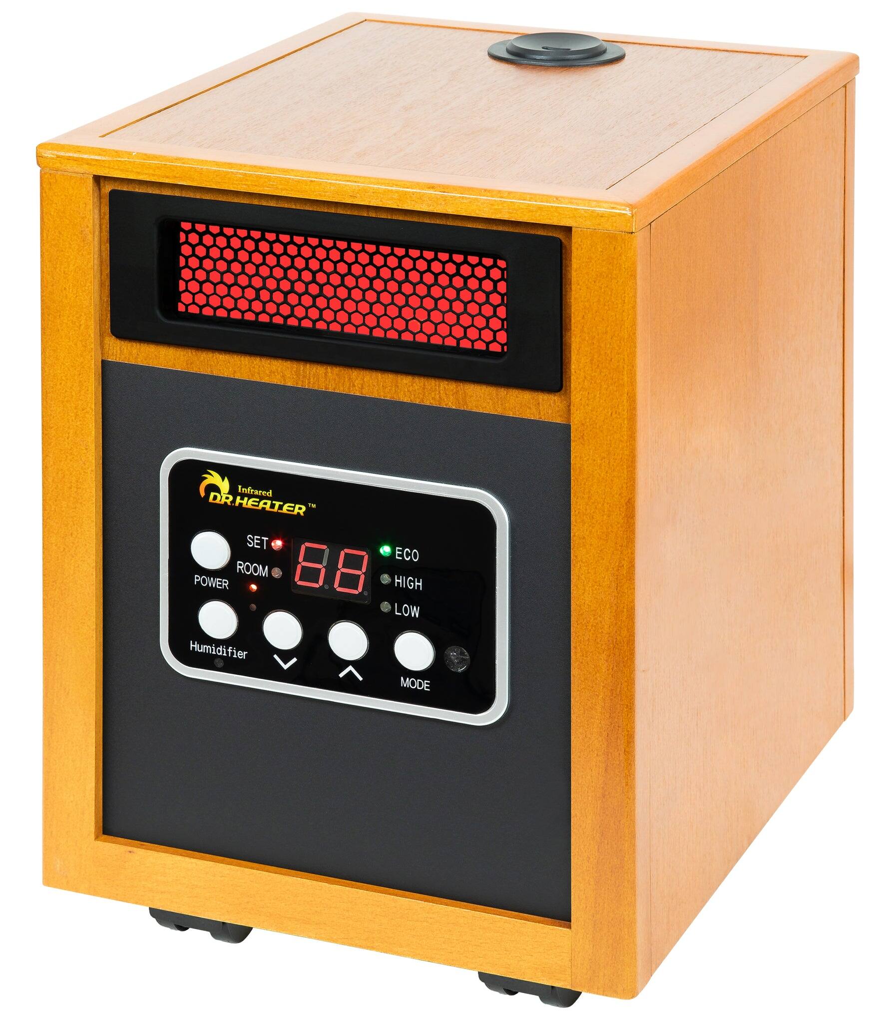 Infrared DR Heater DR SET ECO POWER ROOM 8.8 HIGH LOW Humidifier di fier MODE