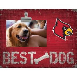 Fan Creations - Louisville Cardinals 10.5" x 8" Best Dog Clip Photo Frame - Multicolor