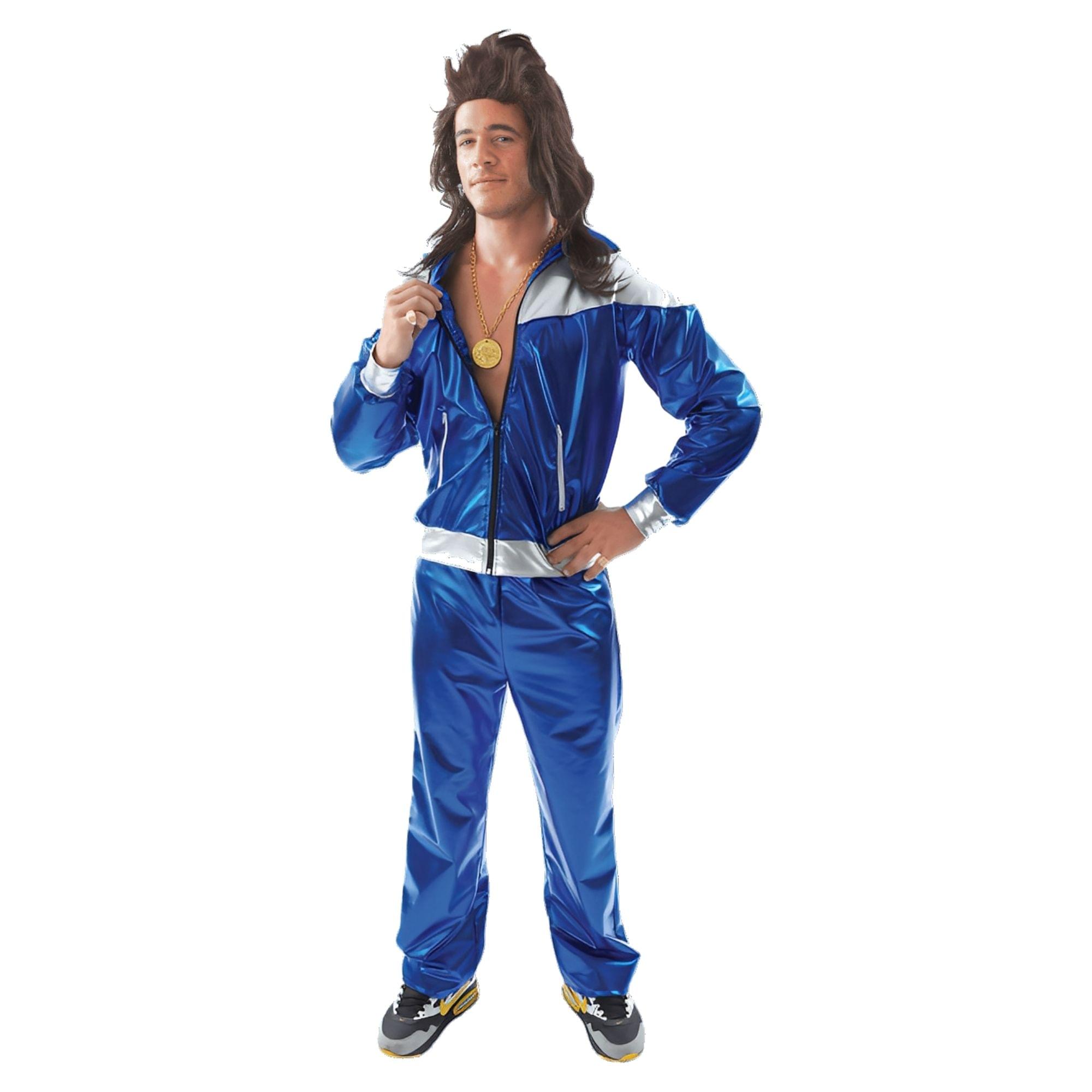 Orion Costumes - Men Shell Suit Adult Costume X-large - Blue price history on PriceWatchPro