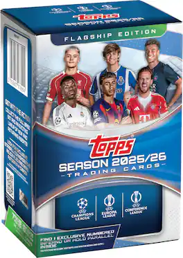 2025-2026 Topps UEFA Club Competitions Blaster Box
