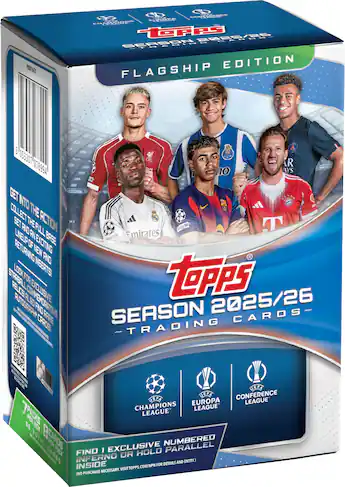 2025 2026 Topps UEFA Club Competitions Blaster Box SP-T256SOCUCCB 2025 2026 Topps UEFA Club Competitions Blaster Box SP-T256SOCUCCB
