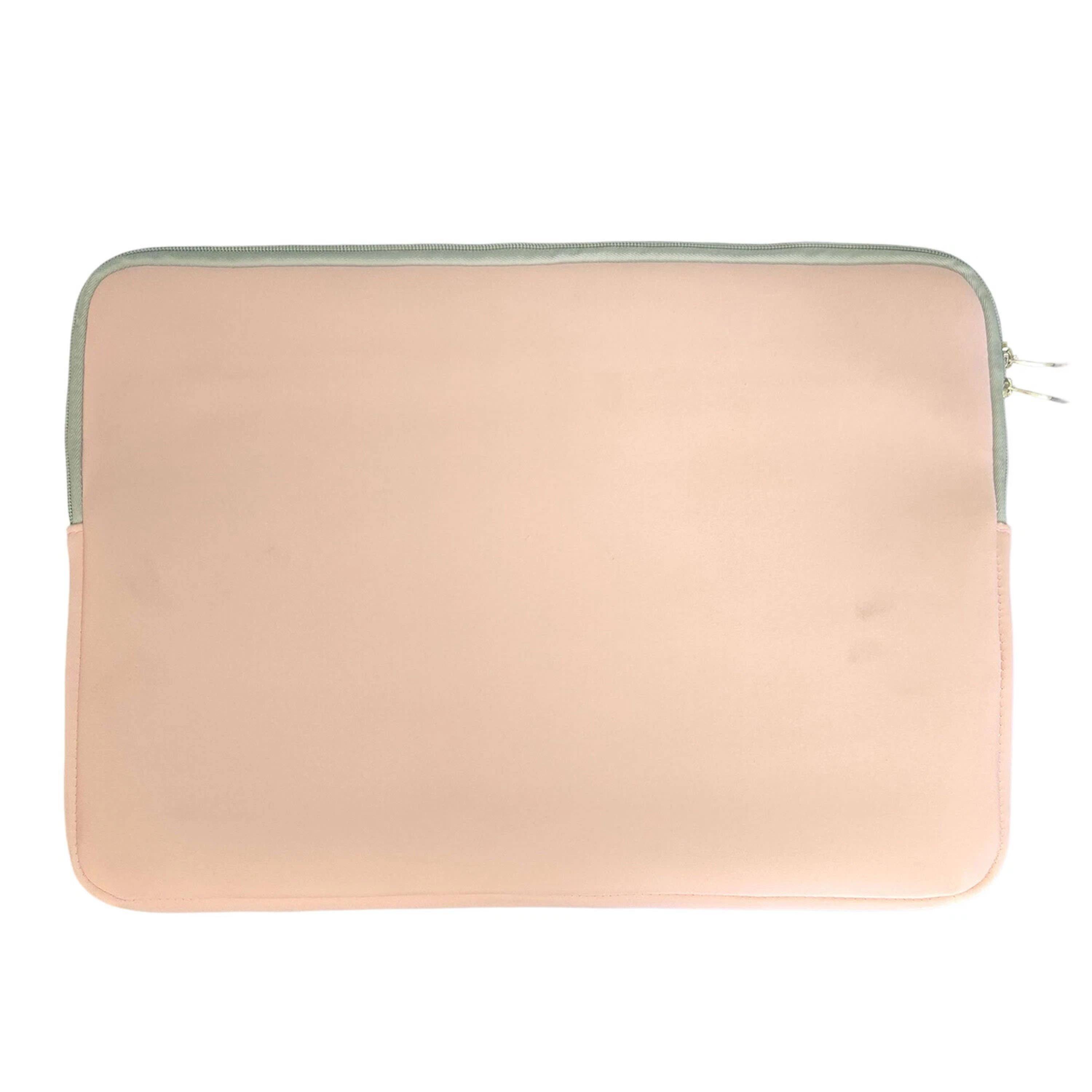 Angle. Kitcheniva - Neoprene Laptop Sleeve Case Bag For 17" Laptop Beige - Beige.