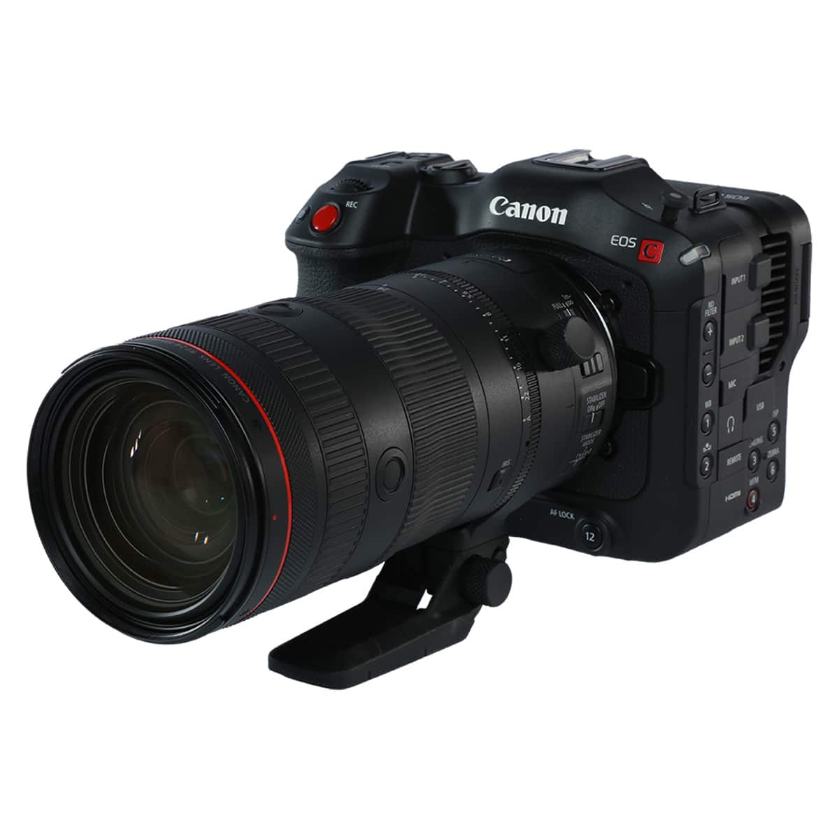 Canon - EOS C70 Cinema Camera with RF 24-105mm f/2.8 L IS USM Z Lens - Black