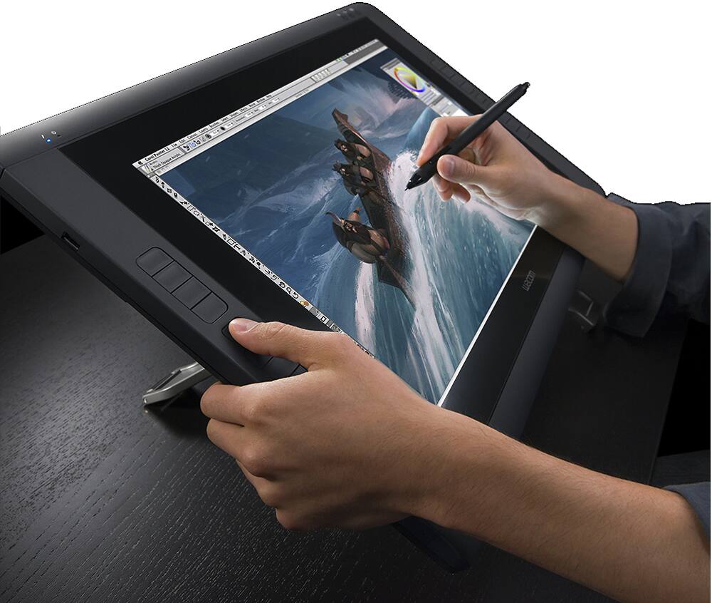 Wacom Cintiq 22hd 21 5 Interactive Pen Display Black Dtk20 Best Buy