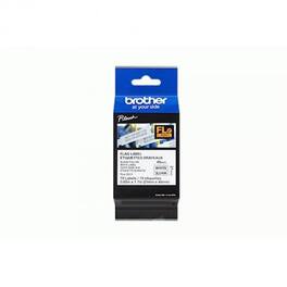 Brother - FLe Label - 53/64" Width x 45" Length - Direct Thermal - White - 72 Total Label(s) - 72 Label
