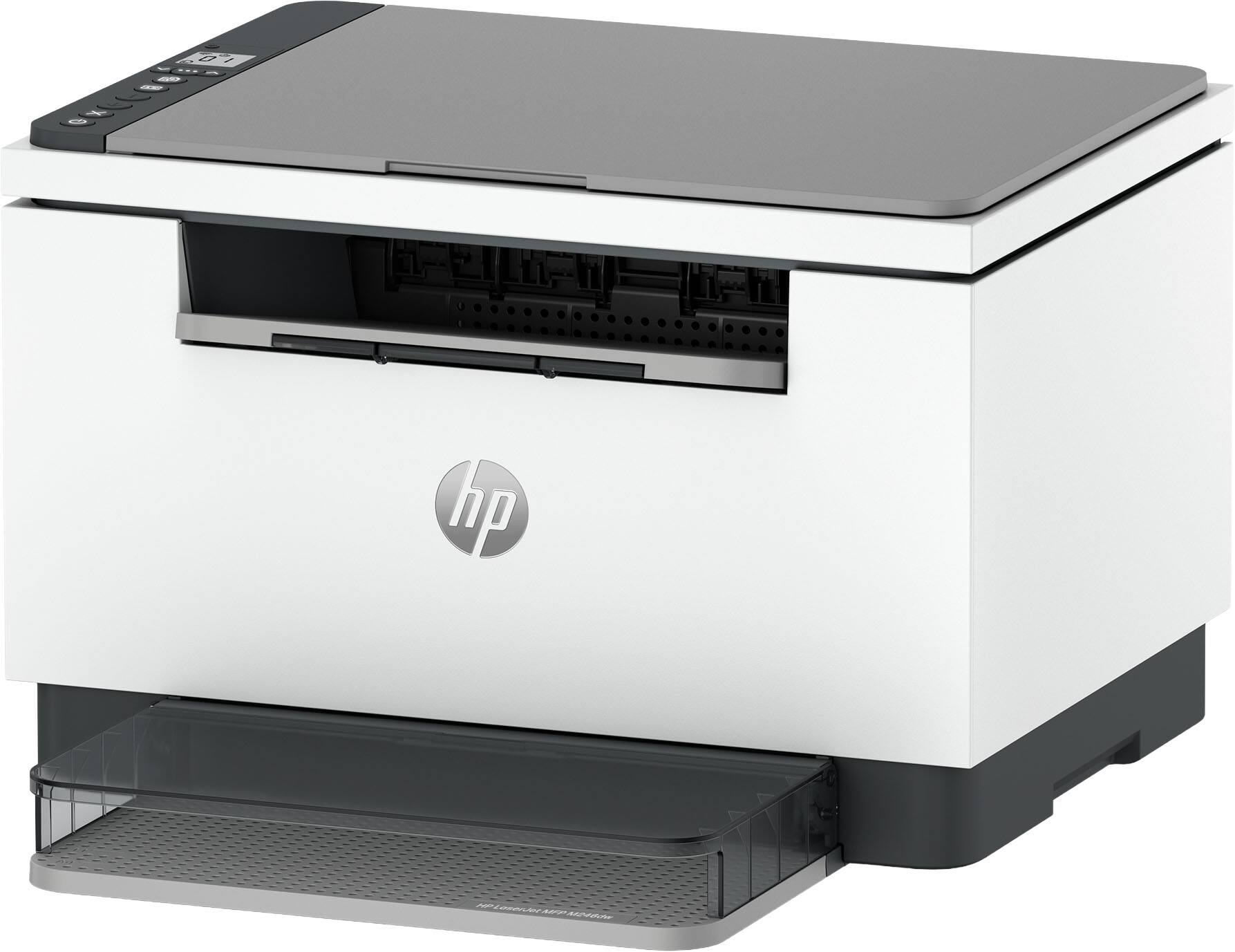 Alt View 14. HP - LaserJet MFP M246dw Wireless Black-and-White All-in-One Laser Printer, Scanner, Copier, AI-Enabled - White.