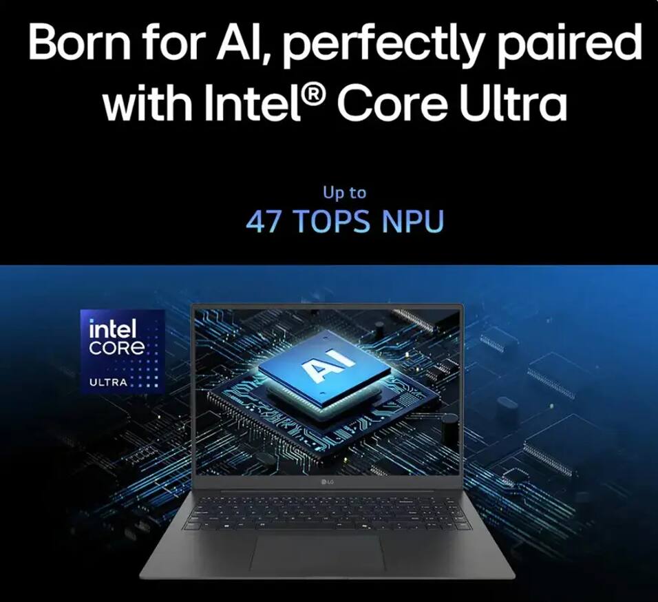 Born for AI, perfectly paired with Intel® Core Ultra

Up to 47 TOPS NPU

intel CORE ULTRA