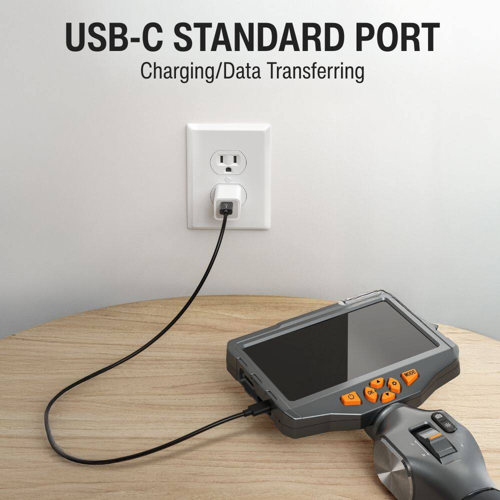 USB-C STANDARD PORT  
Charging/Data Transferring
