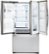 Alt View Zoom 12. LG - 26.6 Cu. Ft. French Door, Door-in-Door Refrigerator with Thru-the-Door Ice and Water - Stainless Steel.