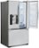 Alt View Zoom 19. LG - 26.6 Cu. Ft. French Door, Door-in-Door Refrigerator with Thru-the-Door Ice and Water - Stainless Steel.