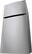 Alt View 14. LG - 20.2 Cu. Ft. Top-Freezer Refrigerator - Stainless Steel.