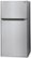 Left Zoom. LG - 20.2 Cu. Ft. Top-Freezer Refrigerator - Stainless Steel.