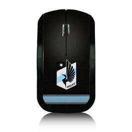 Keyscaper - Minnesota United FC Team Stripe Wireless Mouse - Wireless - Multicolor