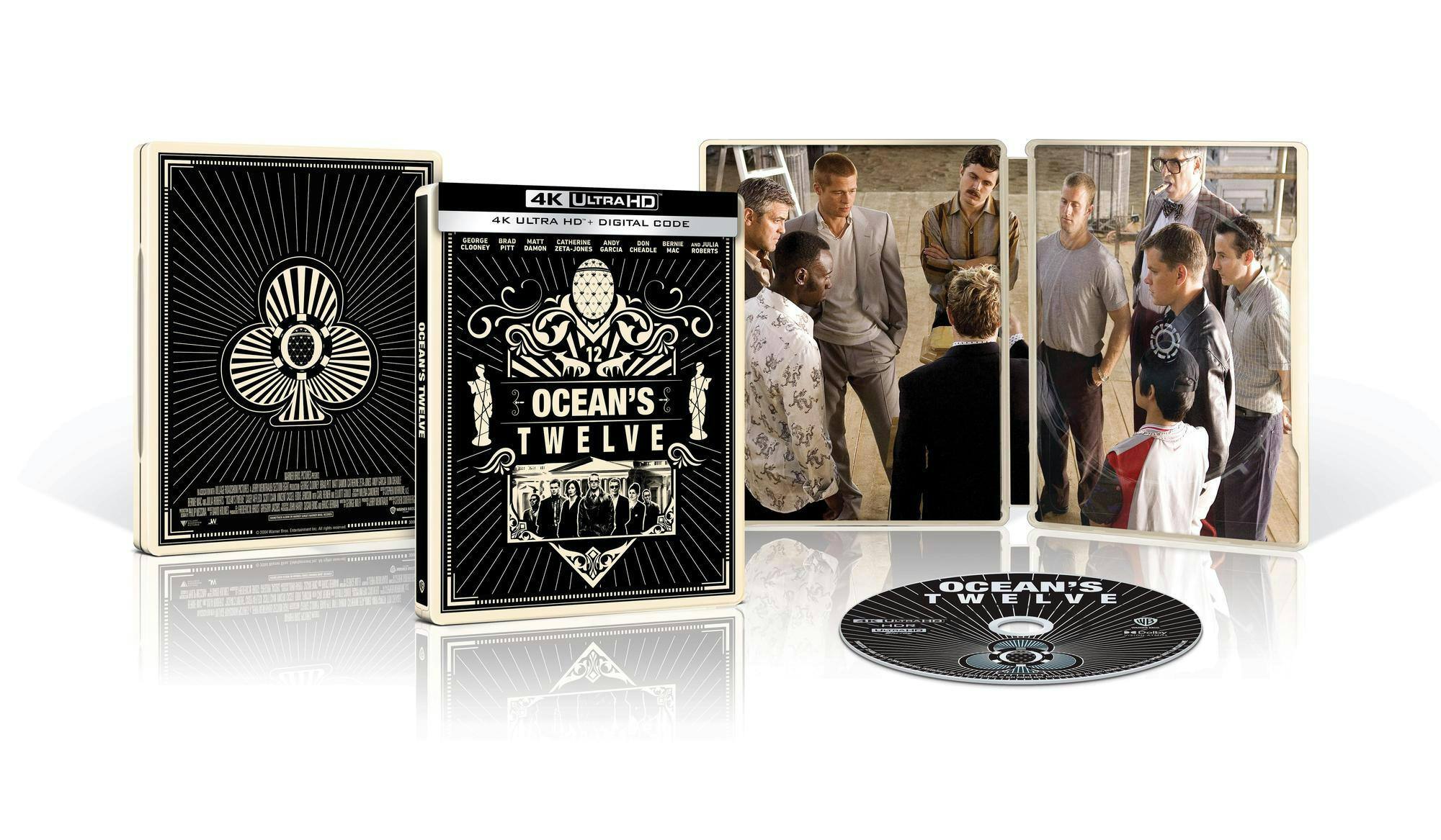 Ocean's Twelve (Limited Edition 4K Steelbook) [UHD] [4K Ultra HD Blu-ray]