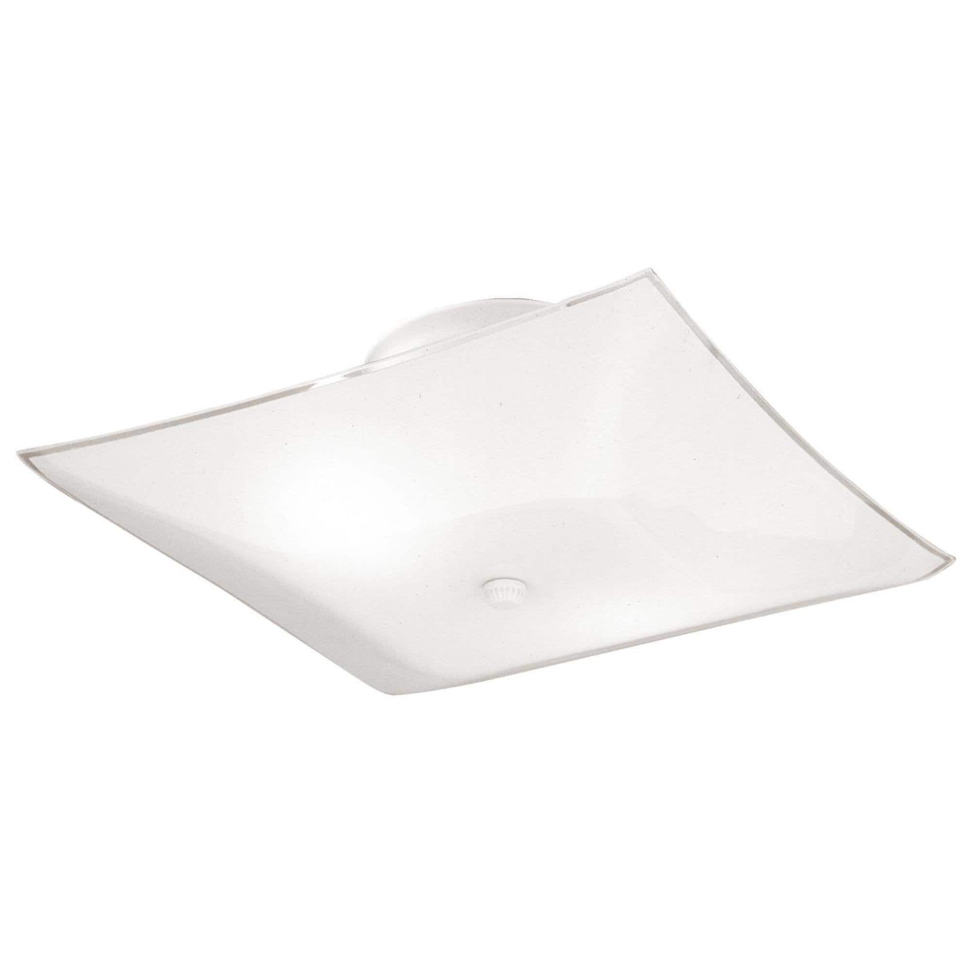 Amber Sporting Goods - Westinghouse 66201 Semi-Flush Mount Square Ceiling Fixture
