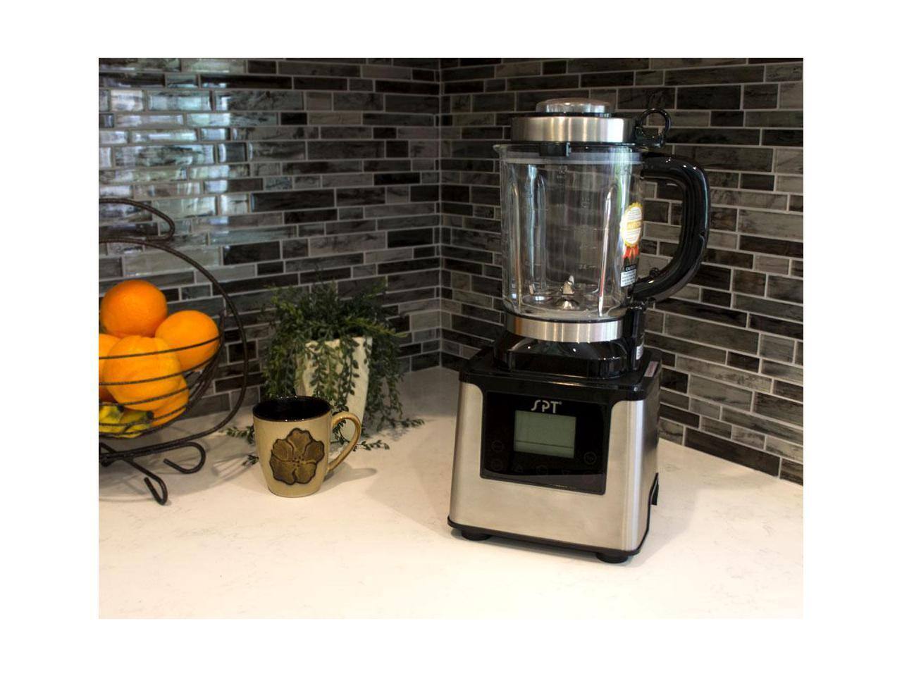 Alt View 7. Sunpentown - Sunpentown Multi-Functional Pulverizing Blender with Heating Element CL-513 - Stainless steel.