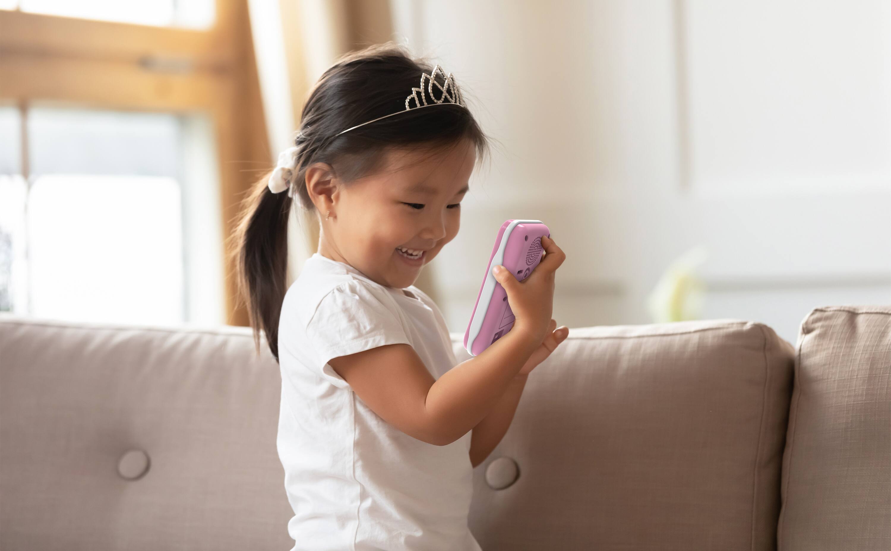 Angle. eKids - eKids Disney Princess Kids Phone with Preschool Learning Activities.