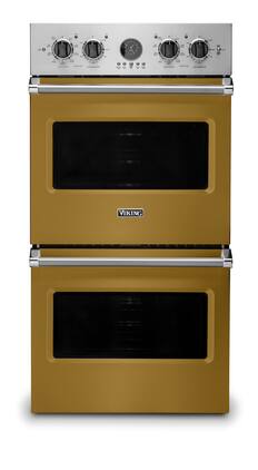 Viking - 27" Built-in Electric Double Wall Oven - Golden Hour