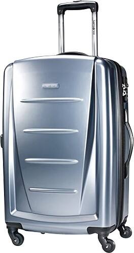 Front Standard. Samsonite - Winfield 2 24" Spinner Upright Suitcase - Slate Blue.