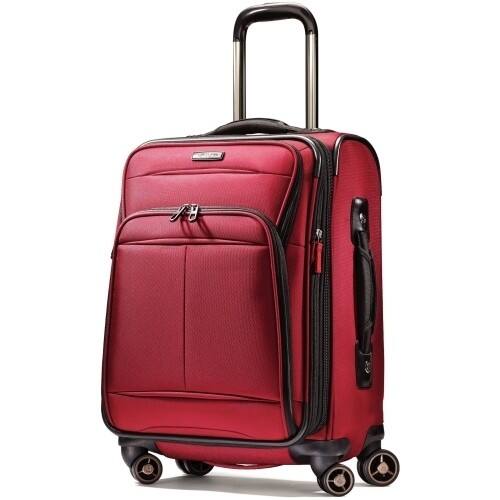 Front Standard. Samsonite - DKX 2.0 25" Expandable Spinner Upright Suitcase - Red.