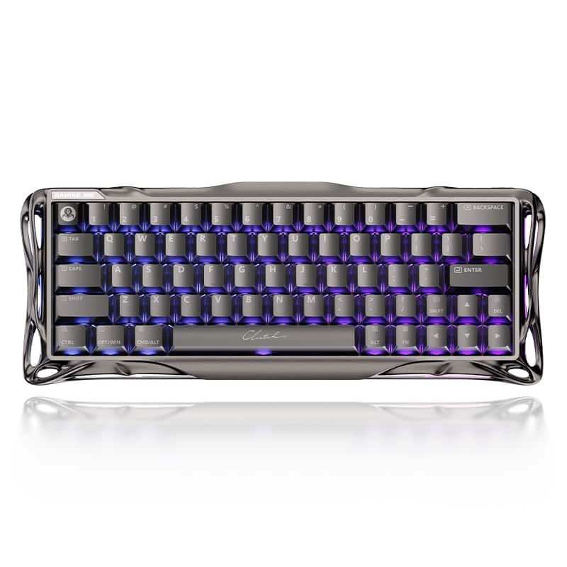 GravaStar - Mercury V60Pro 60% Hall Effect Magnetic Switch Gaming Keyboard_Deluxe Edition - GunMetal