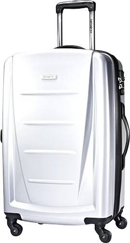 Front Standard. Samsonite - Winfield 2 24" Spinner Upright Suitcase - Silver.