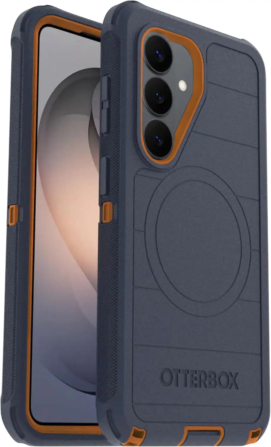 Navy Canyon (Blue & Orange)