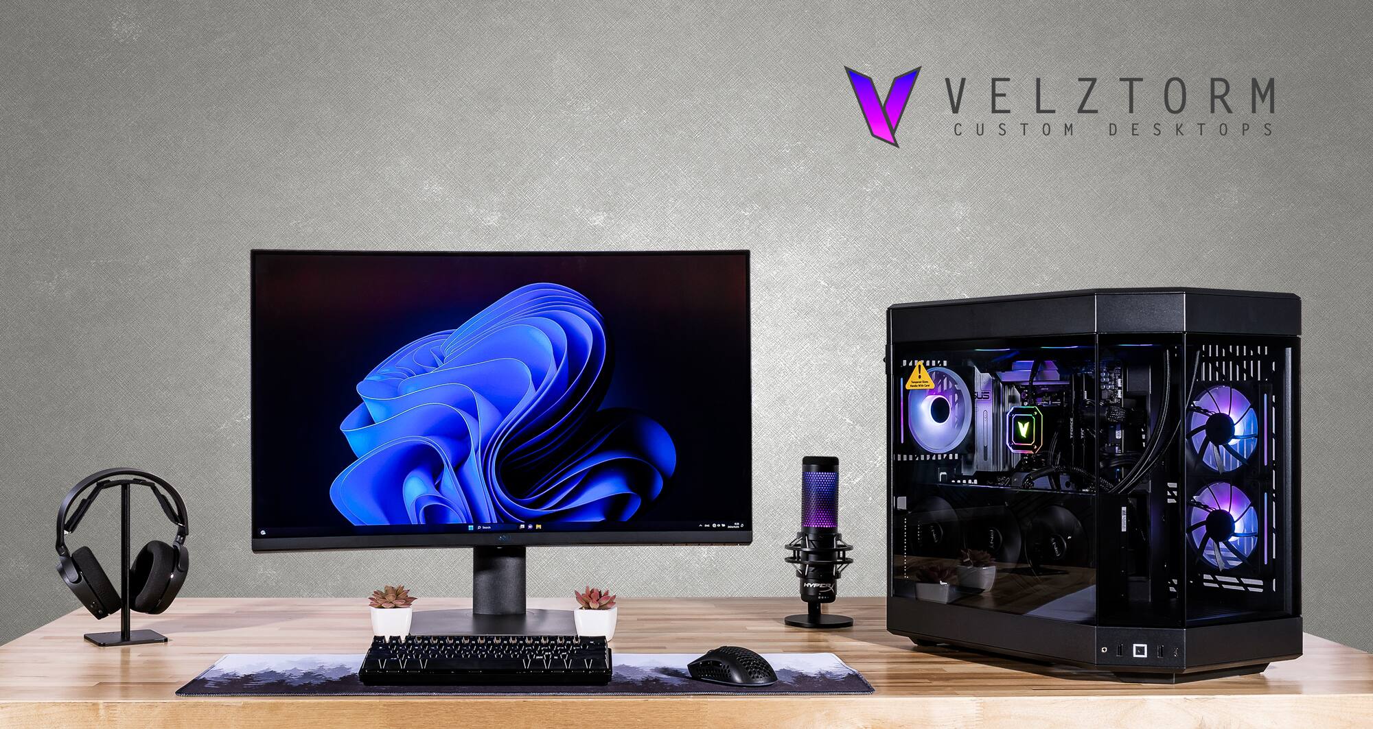 VELZTORM CUSTOM DESKTOPS