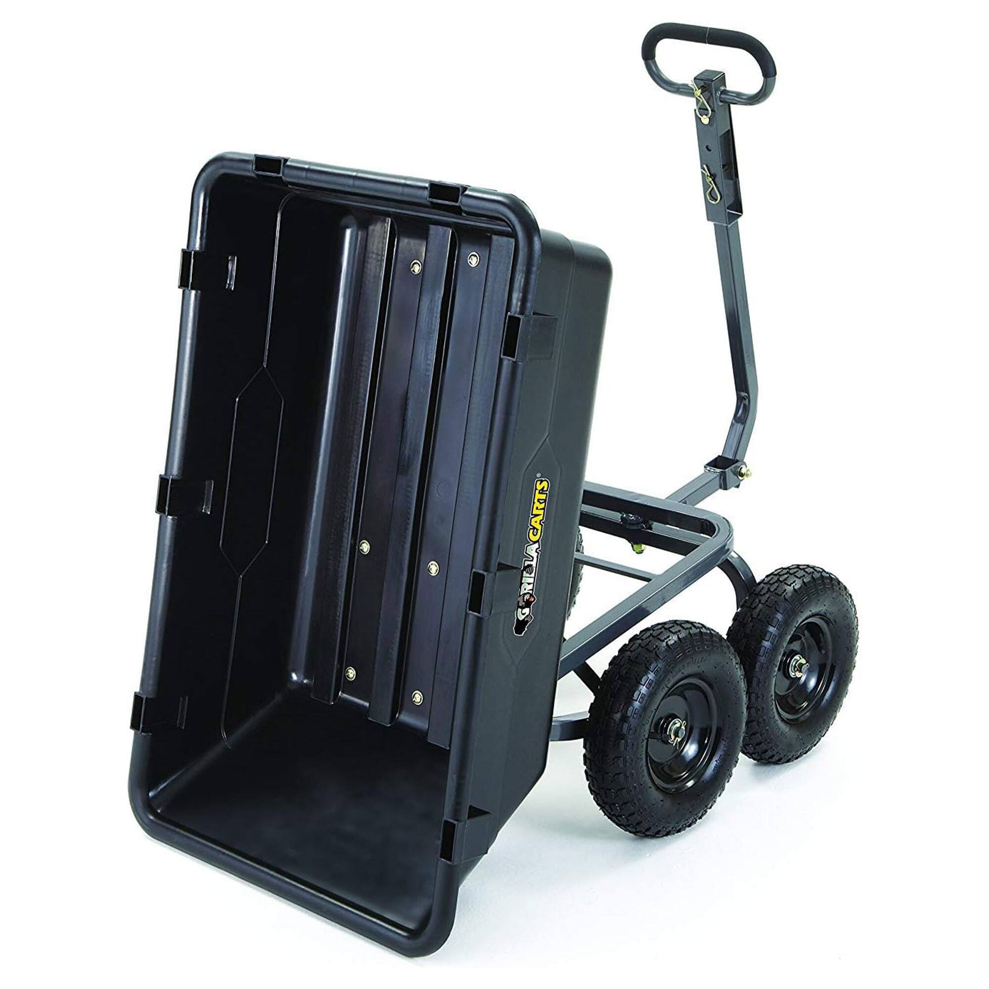 Gorilla Carts Garden Dump Cart - Thumbnail 4