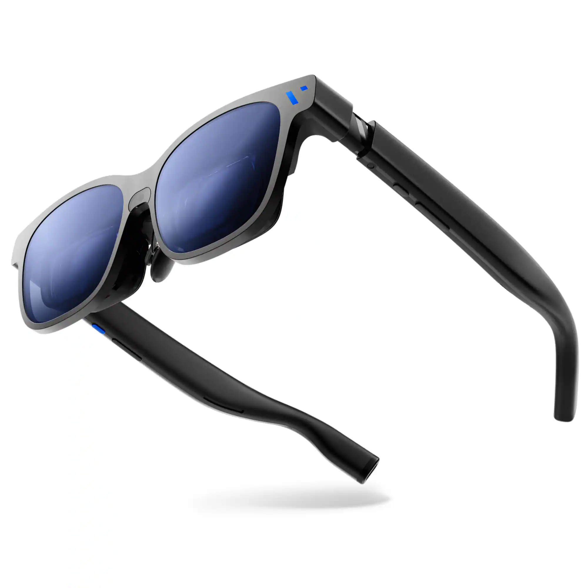 Front. VITURE - Beast XR/AR Glasses: Biggest & Brightest, 58° 1200p Built-in 3DoF, 9-Level Dimming, HARMAN Audio, Large - Black.