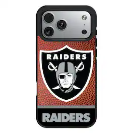 Keyscaper - NFL - Las Vegas Raiders Bump Case with 8.2ft Drop Protection - 15 - Multicolor