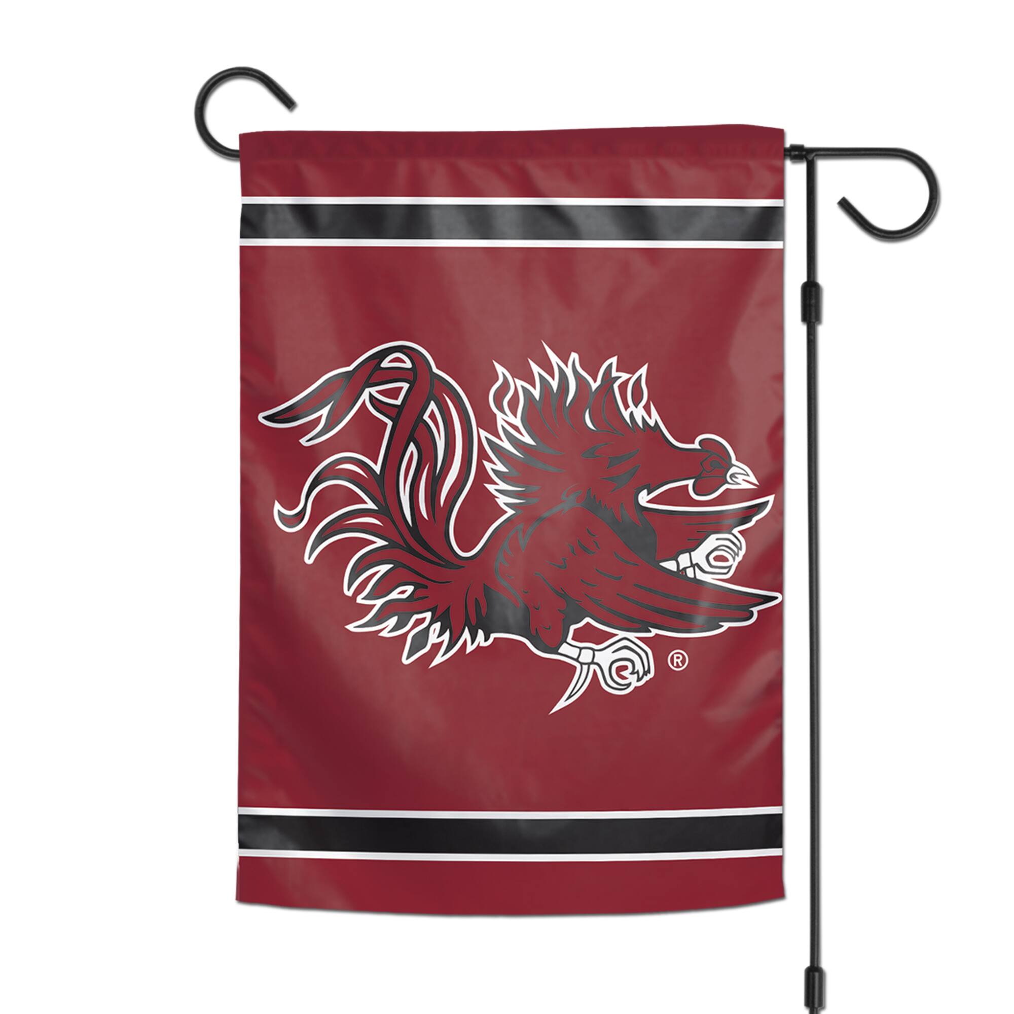 Alt View 1. WinCraft - South Carolina Gamecocks 12" x 18" Double-Sided Garden Flag - Multicolor.