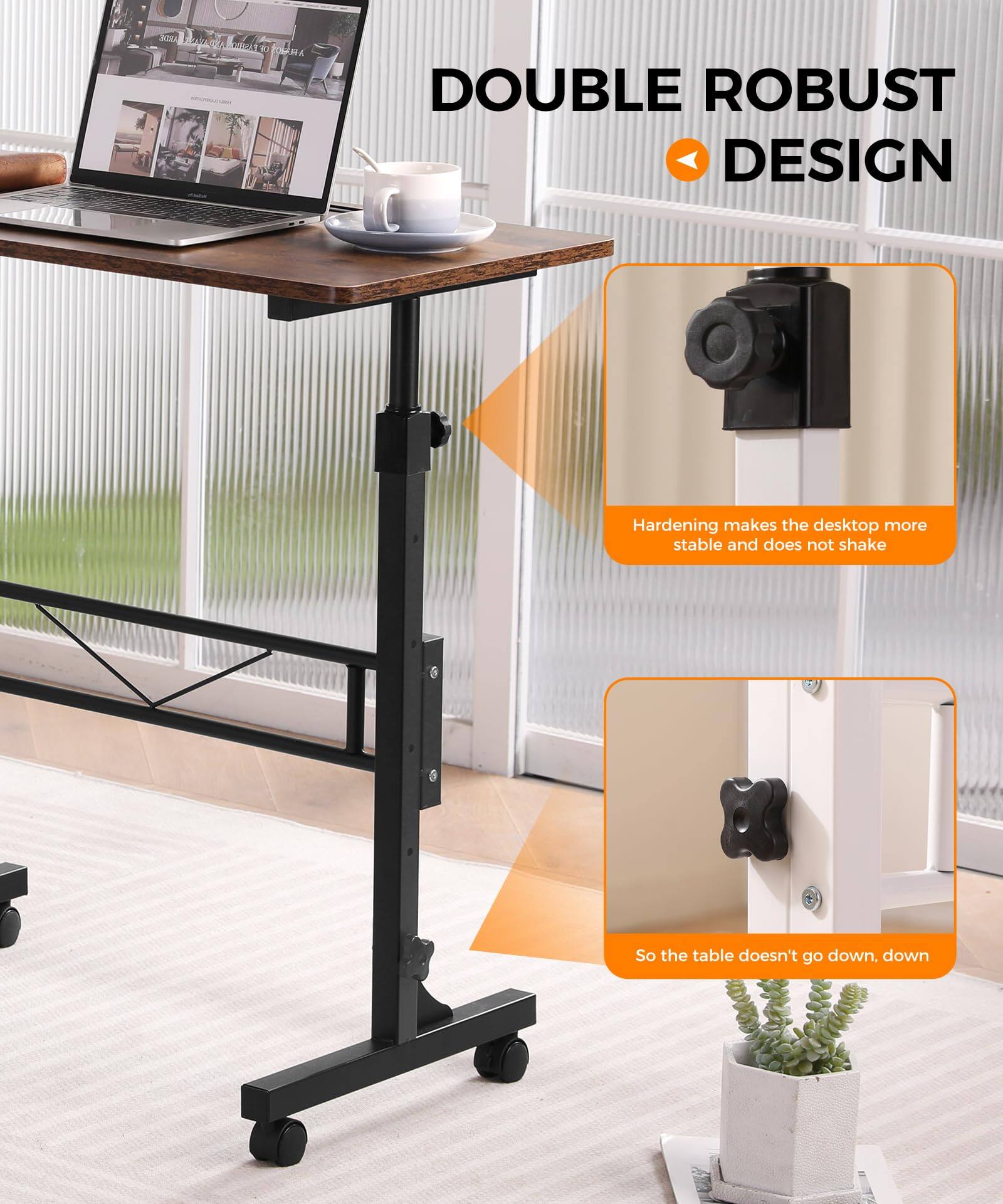 DOUBLE ROBUST DESIGN

Hardening makes the desktop more stable and does not shake

So the table doesn't go down, down