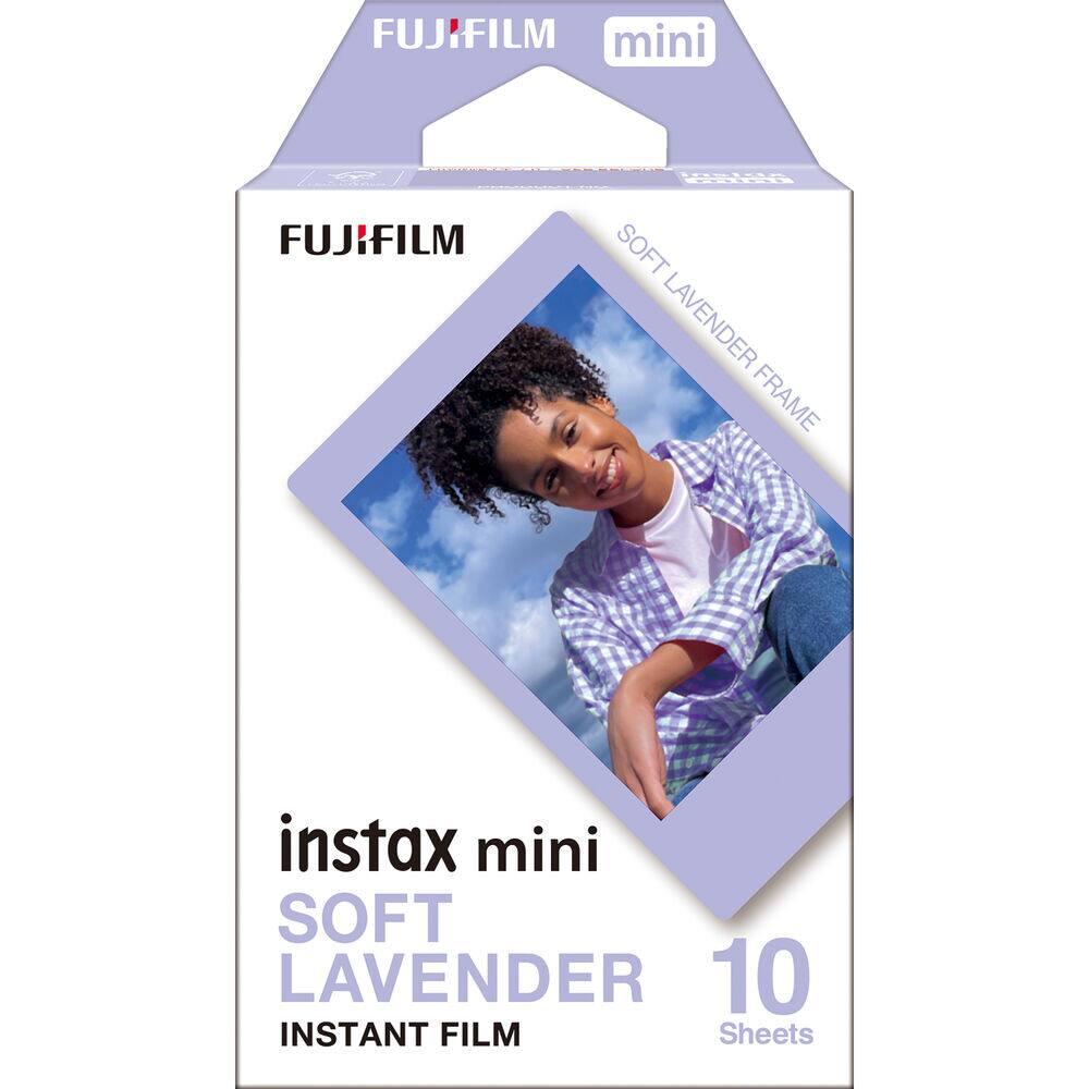 FUJIFILM mini  
FUJIFILM SOFT LAVENDER FRAME  
instax mini SOFT LAVENDER 10  
INSTANT FILM Sheets