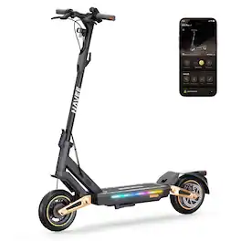 NAVEE - ST3 Pro Electric Scooter w/46.6 miles Max Operating Range & 24.9 mph Max Speed - Black