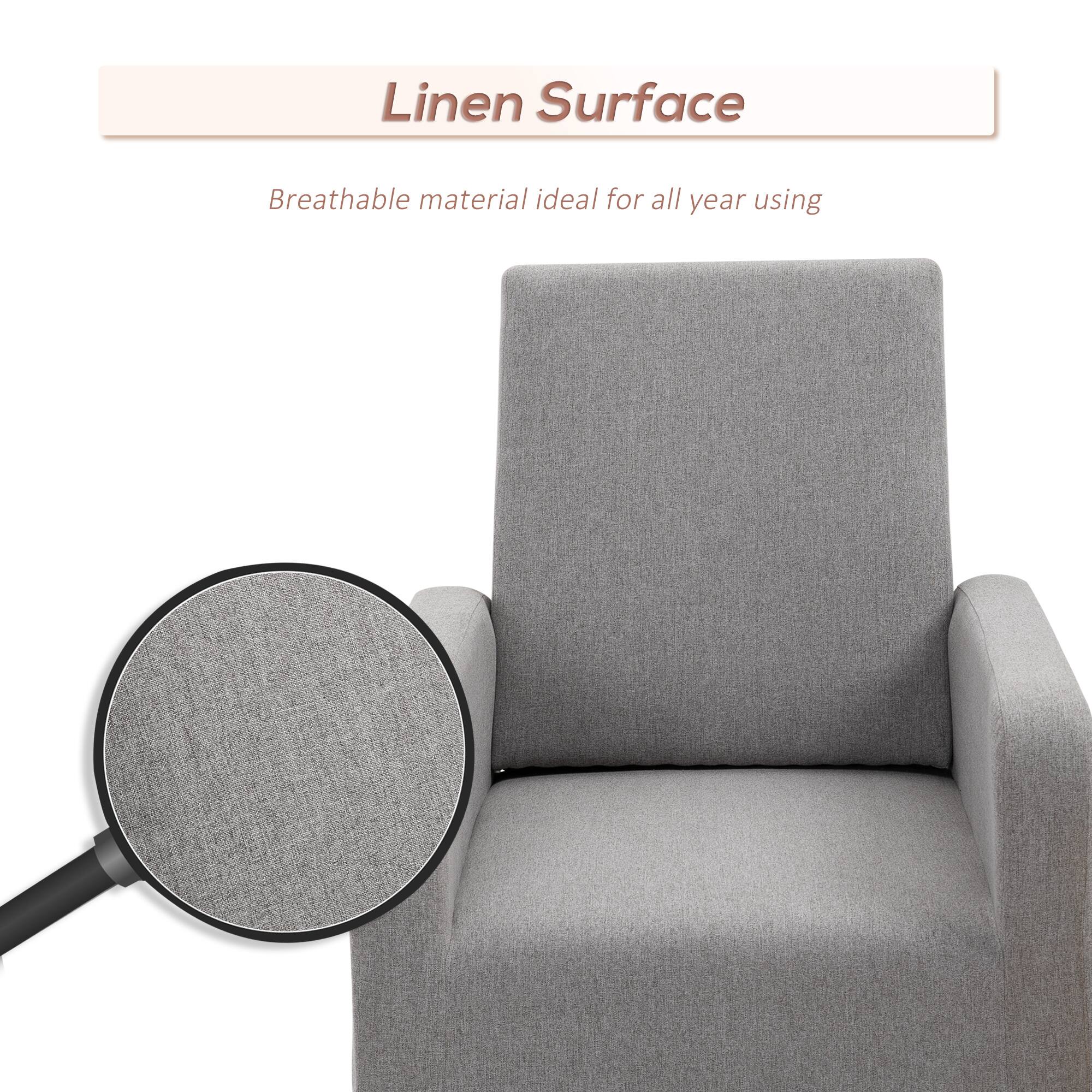 Linen Surface  
Breathable material ideal for all year using