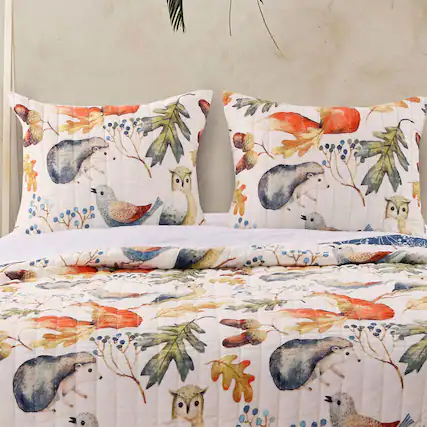 Front. BreeBe - Willow Sham Standard - Natural.