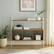 Alt View 11. Walker Edison - 36" Modern 3-Cube Storage Shelf - White.