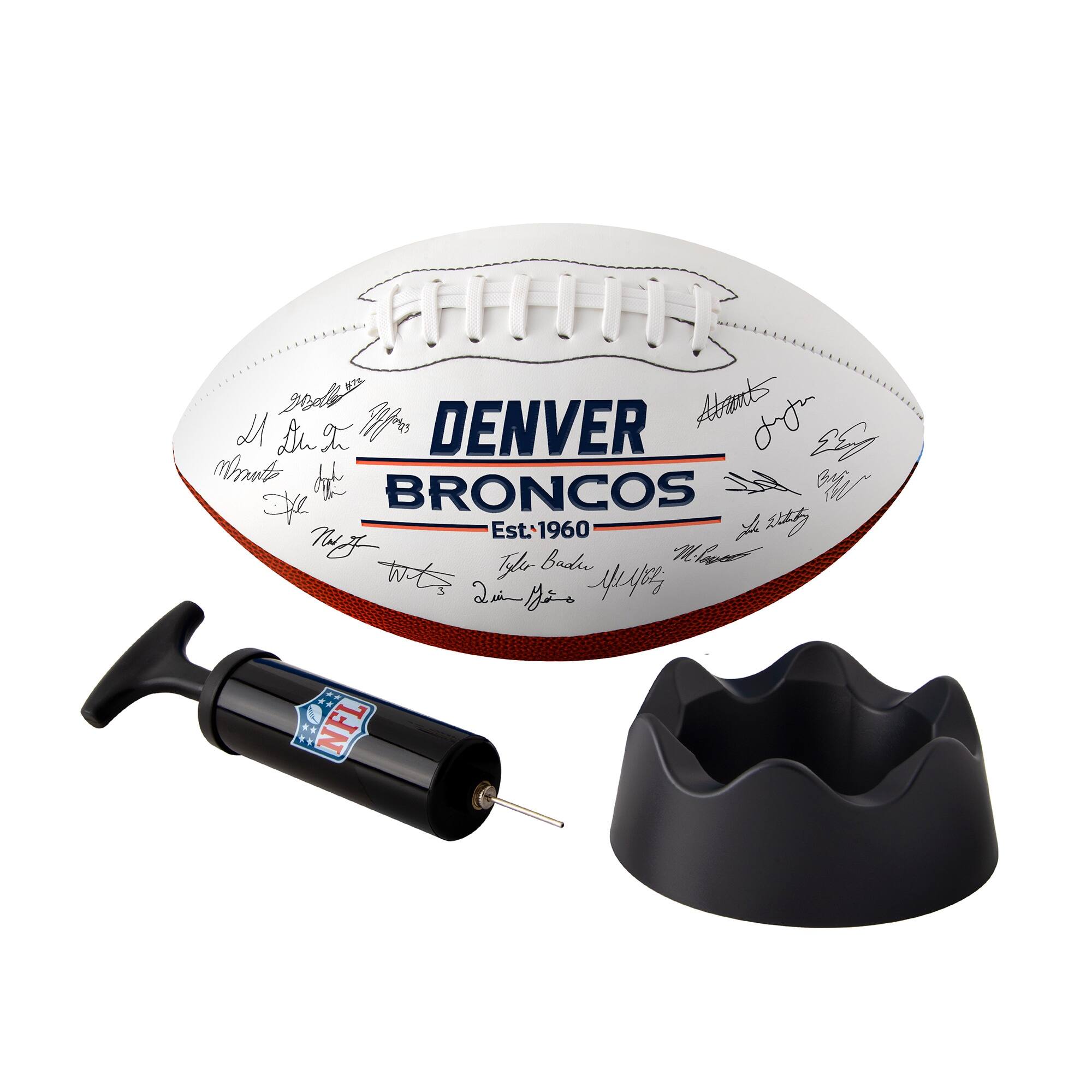 DENVER BRONCOS  
Est. 1960  

- M. Del Monte  
- M. L.  
- M.  
- T.  
- T.  
- T.  
- T.  
- A.  
- A.  
- J.  
- J.  
- J.  
- M.  
- M.  
- M.  
- M.  
- M.