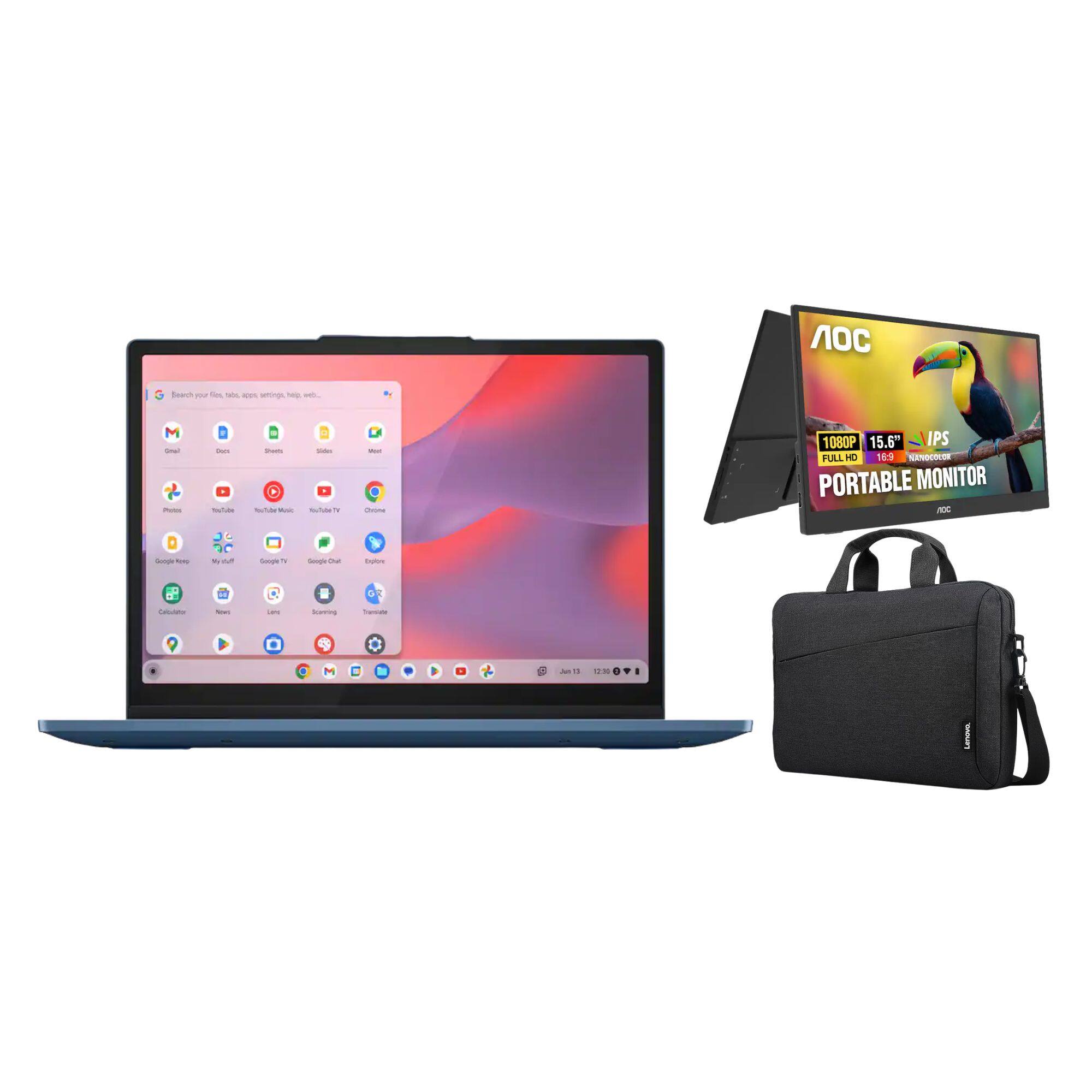 Abyss Blue + Carry Case + Monitor