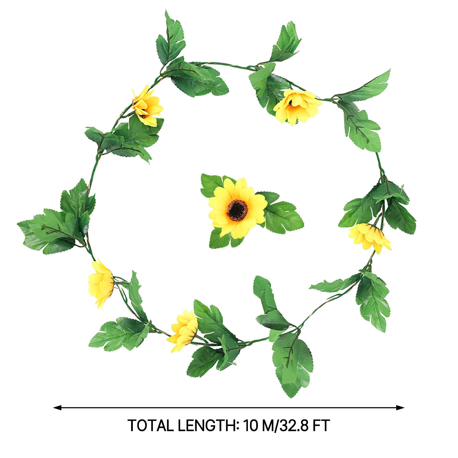 TOTAL LENGTH: 10 M/32.8 FT