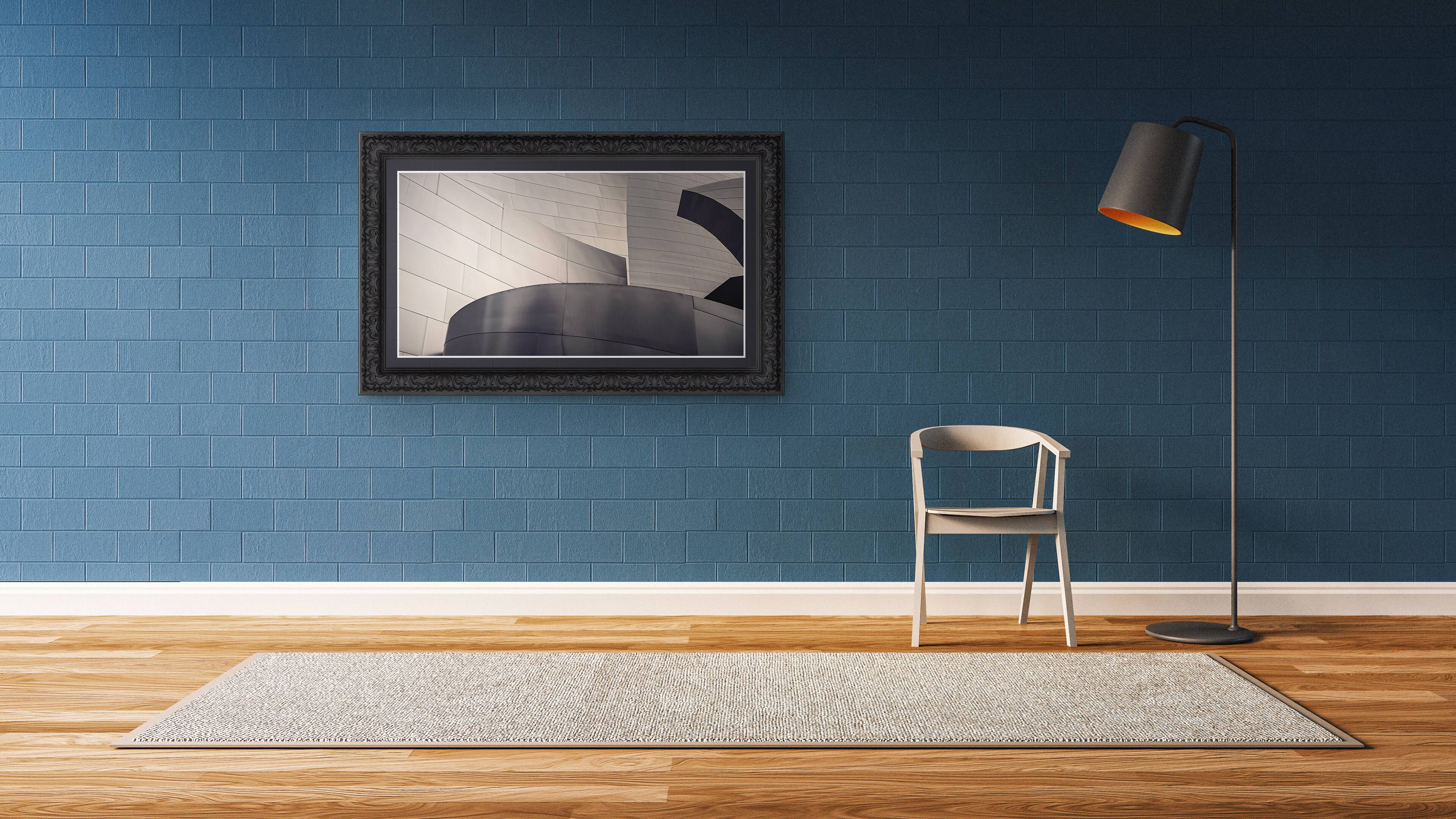 Angle. Deco TV Frames - Premiere Bezel for Samsung the Frame TV - 32" - Tuscan Matte Black.