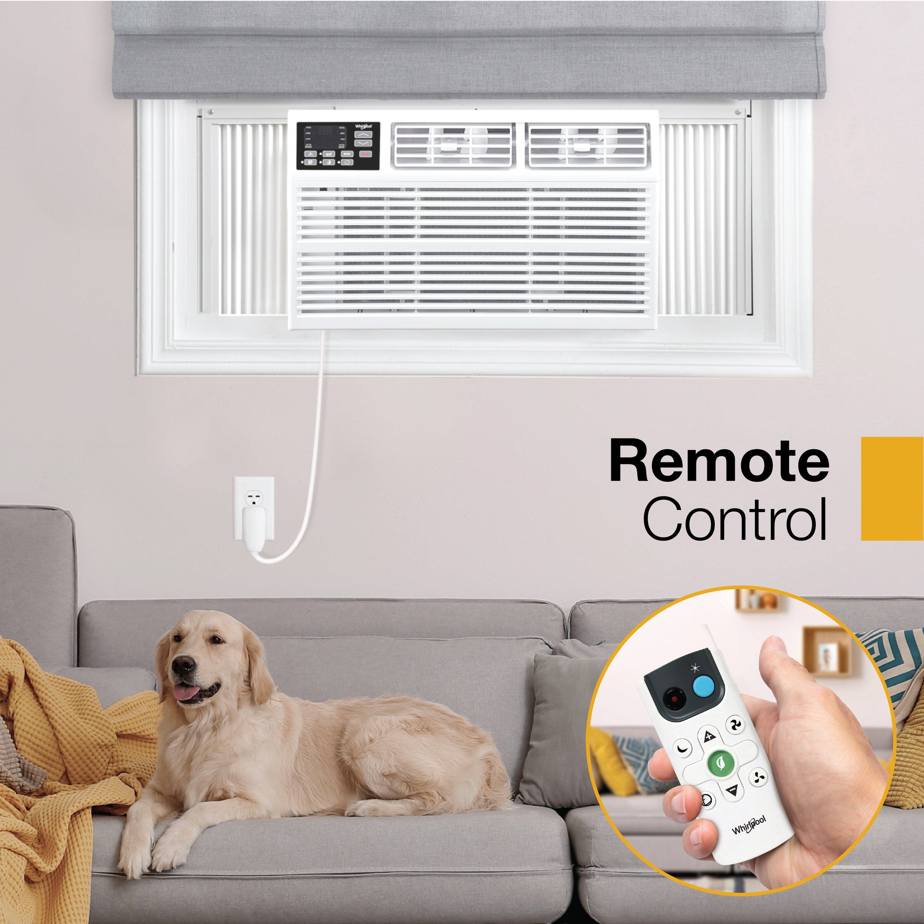 Whirlpool - 1,500 Sq. Ft. 24,000 BTU 230V Window Air Conditi