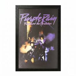 PopMarket - Prince - Prince - Purple Rain 11x17 Framed Gel Coat - Multicolor