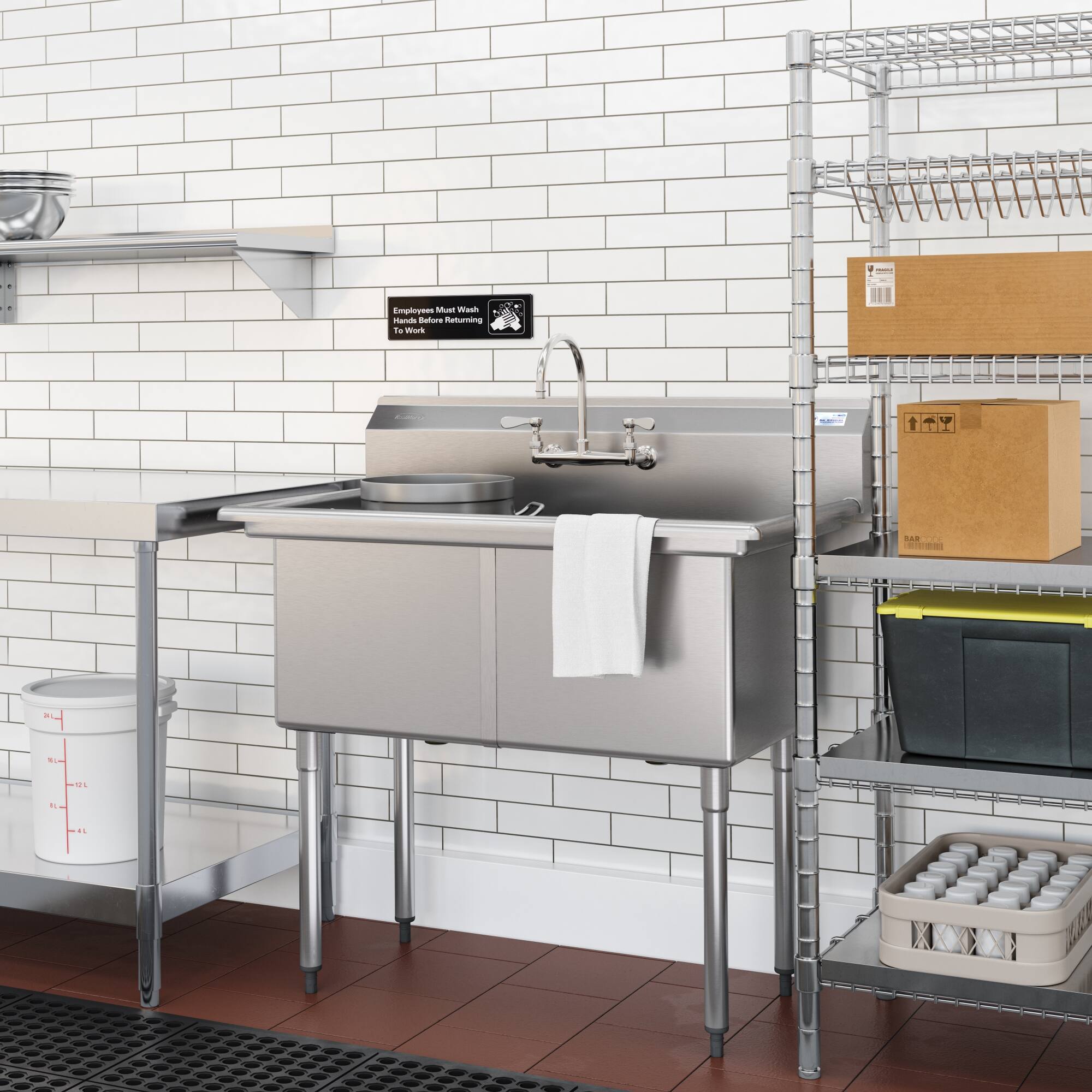 Employees Must Wash Hands Before Returning To Work