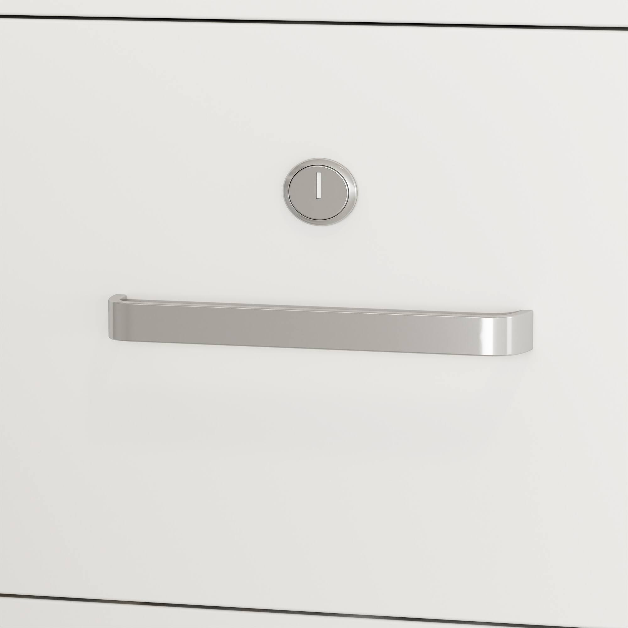 Alt View 8. Famapy - Famapy Multifunctional Reception Desk: Integrated Storage, Compact Design & Tidy Organization - White.