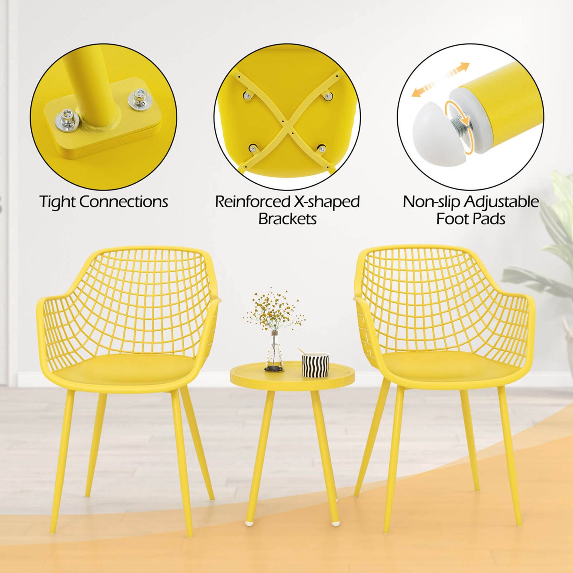 Tight Connections Reinforced X-shaped Brackets Non-slip Adjustable Foot Pads