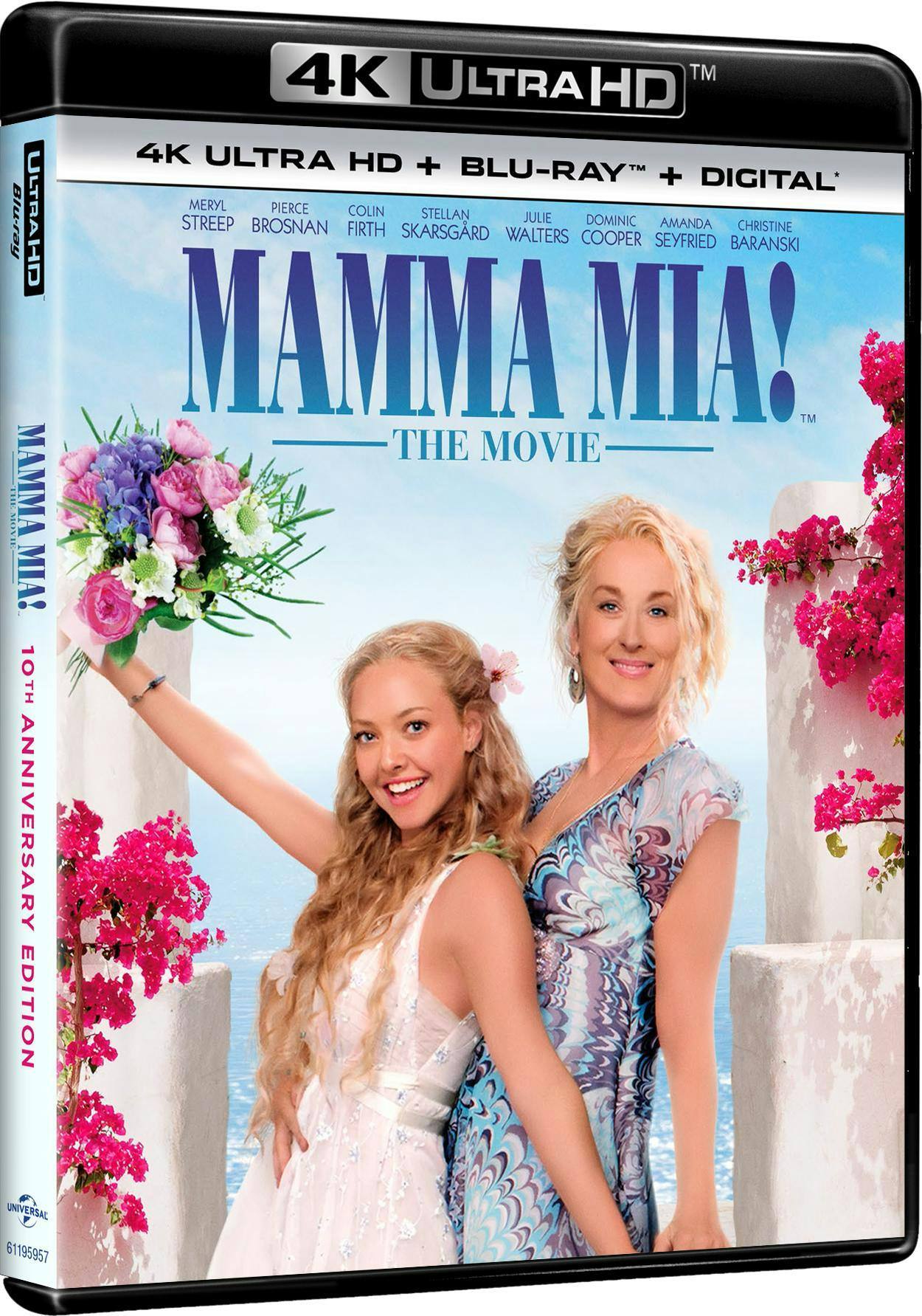 Angle. Mamma Mia! (10th Anniversary Edition)   - 4K Blu-Ray.
